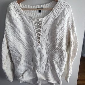 Express knit sweater
